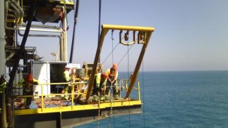 Trabajos en Plataforma la Gaviota