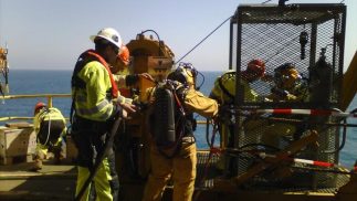 Trabajos en Plataforma la Gaviota